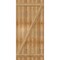 Ekena Millwork Joined Board-n-Batten Shutters w/Z-Bar, Rough Sawn Western Red Cedar, 32 1/4W x 69H, PR RBJ06Z32X069RWR - alternate 5